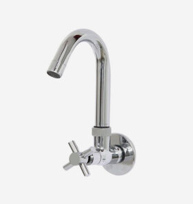 Lavabo mural en laiton Gold Bell Crosa 2 cm