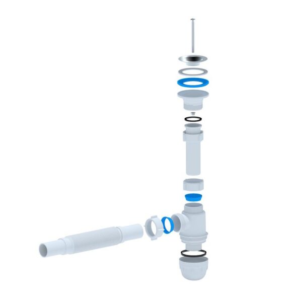 ALONI SIPHON BOUTEILLE FLEXIBLE AVEC CREPINE Ø32CM BLANC2 ALONI SIPHON BOUTEILLE FLEXIBLE AVEC CREPINE Ø32CM BLANC2