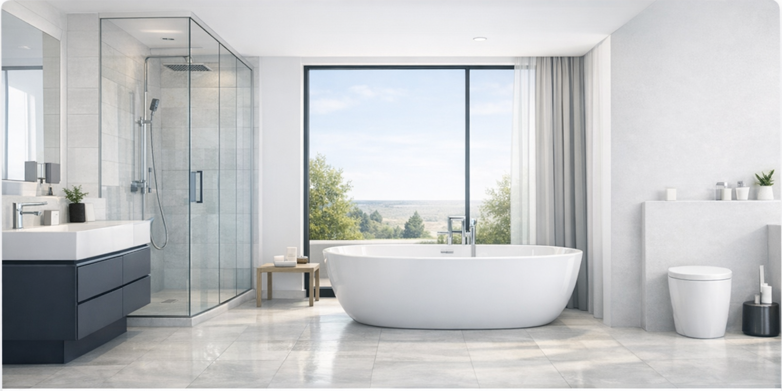 Salle de bain moderne Luxsanit