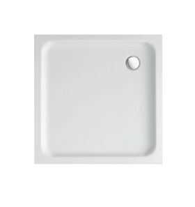 ALONI – Receveur de Douche Acrylique (90×90 cm) – Blanc Mat