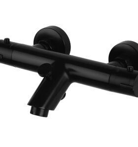 ALONI ROBINET DE BAIN-DOUCHE DESIGN THERMOSTATIQUE - NOIR MAT