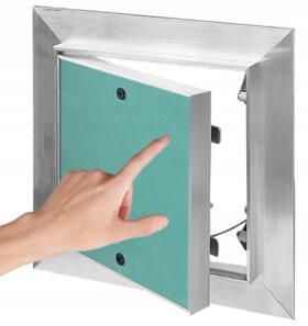 Trappe de révision inox 15×15)