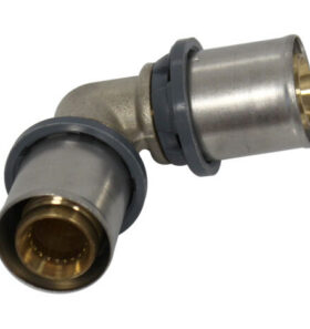 Henco Coude 90° à sertir pour tube ALUPEX 16 mm