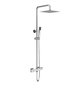 SET DE DOUCHE À JETS DE PLUIE ALONI OPTIMA QUADRO THERMOSTATIQUE